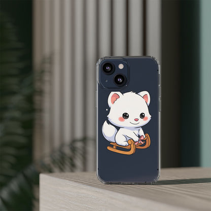 Kawaii Arctic Fox Phone Case for Cute Animal Lovers
