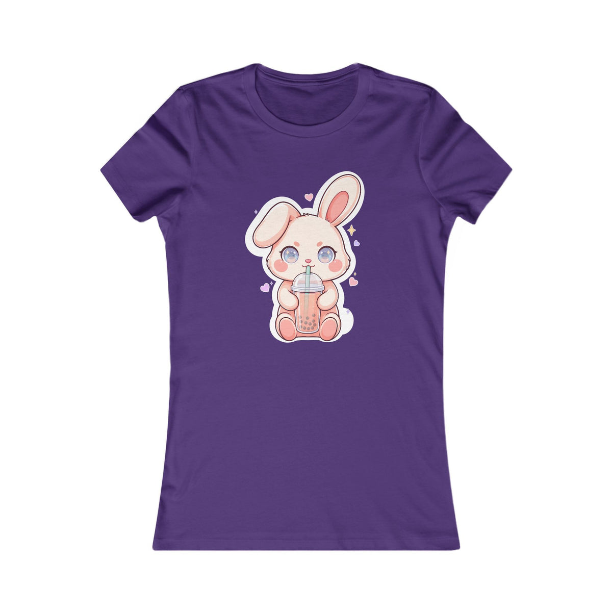 Kawaii Bunny Bubble Tea Women's Tee