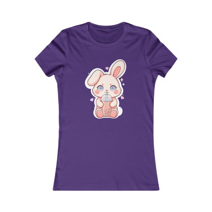 Kawaii Bunny Bubble Tea Women's Tee