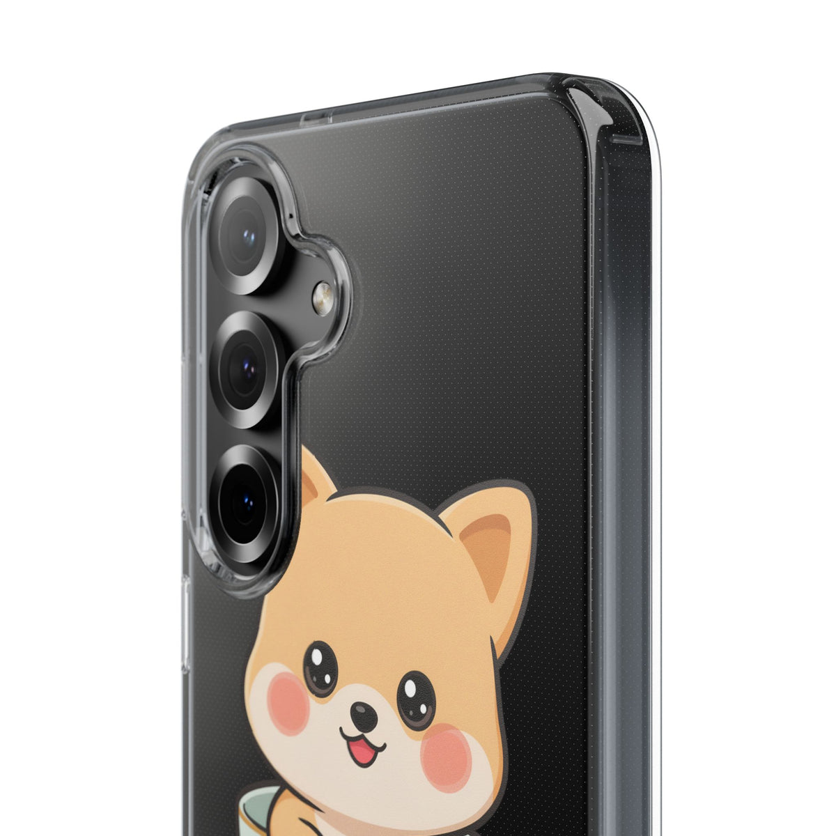 Kawaii Shiba Inu Phone Case – Cute Puppy in a Teacup