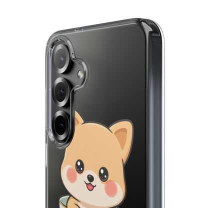Kawaii Shiba Inu Phone Case – Cute Puppy in a Teacup
