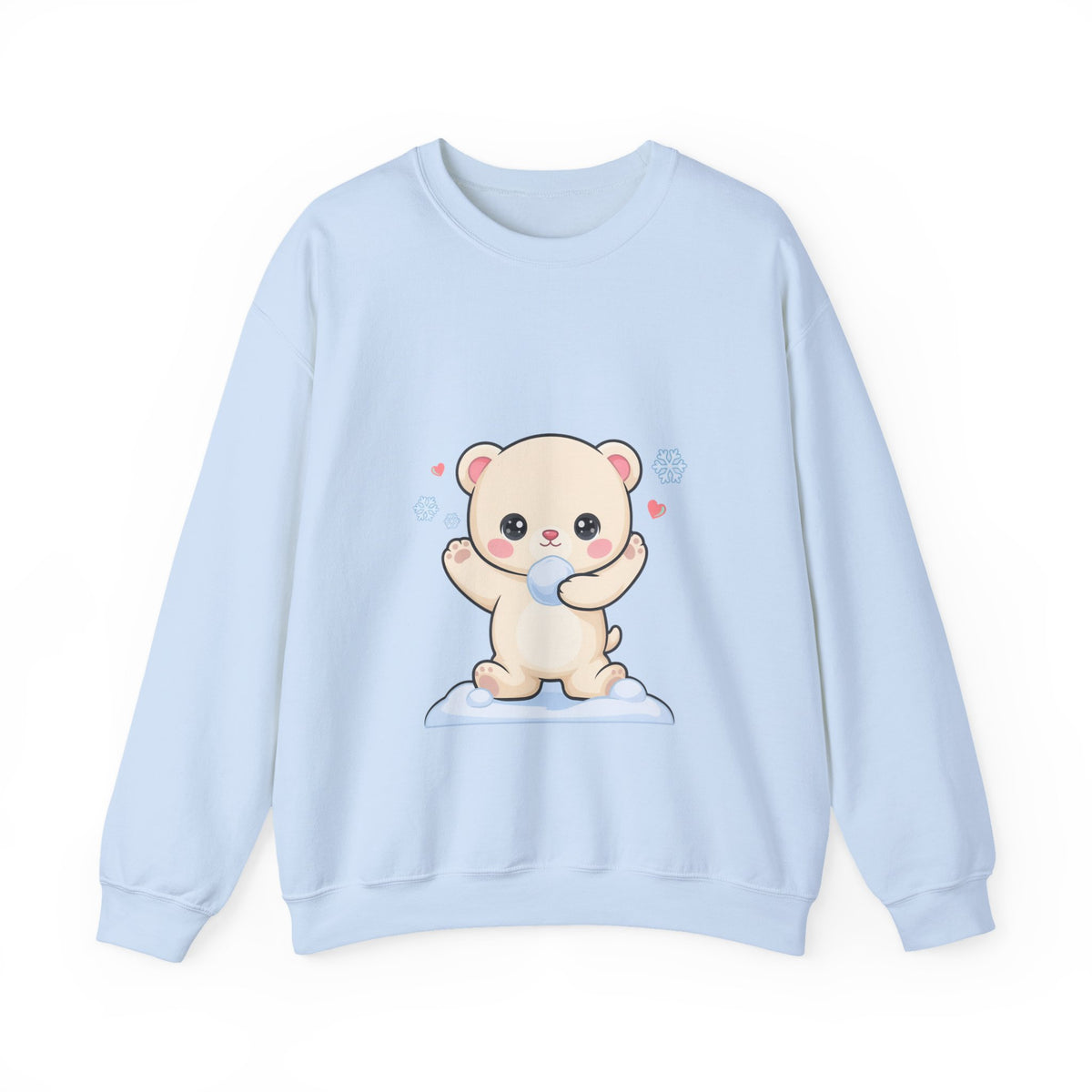 Kawaii Polar Bear Sweatshirt for Cozy Winter Days