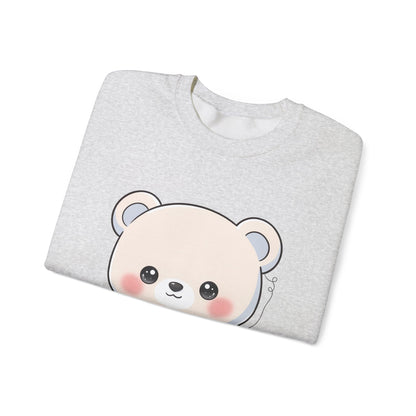 Kawaii Polar Bear Sweatshirt for Cozy Cute-Style Fans