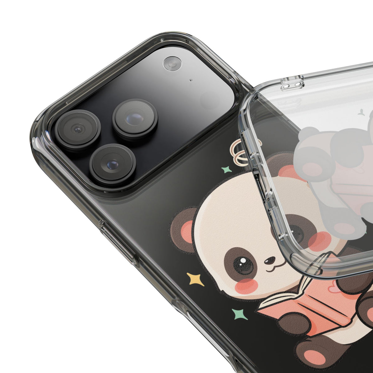 Kawaii Panda Phone Case for Cozy Reading Breaks