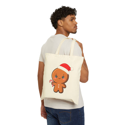 Christmas Gingerbread Tote Bag for Kawaii Holiday Cheer