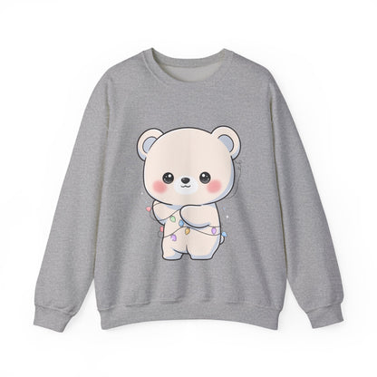Kawaii Polar Bear Sweatshirt for Cozy Cute-Style Fans