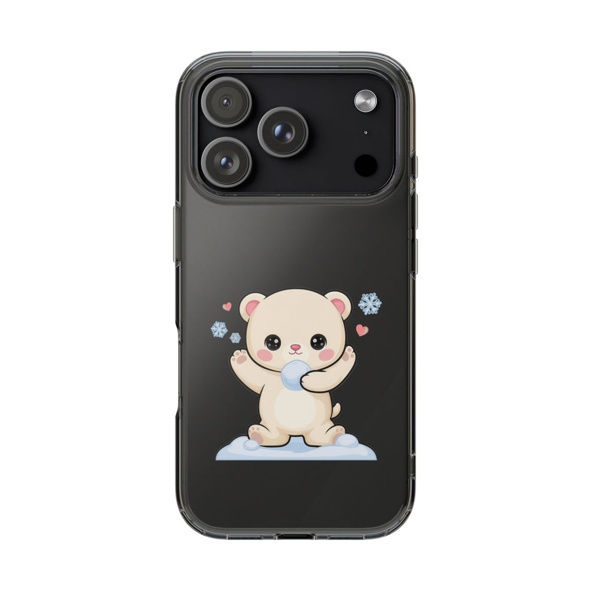 Kawaii Polar Bear Phone Case for Cute Animal Fans
