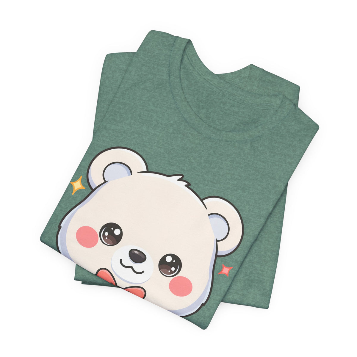 Kawaii Polar Bear Gift T-Shirt for Cute Holiday Cheer