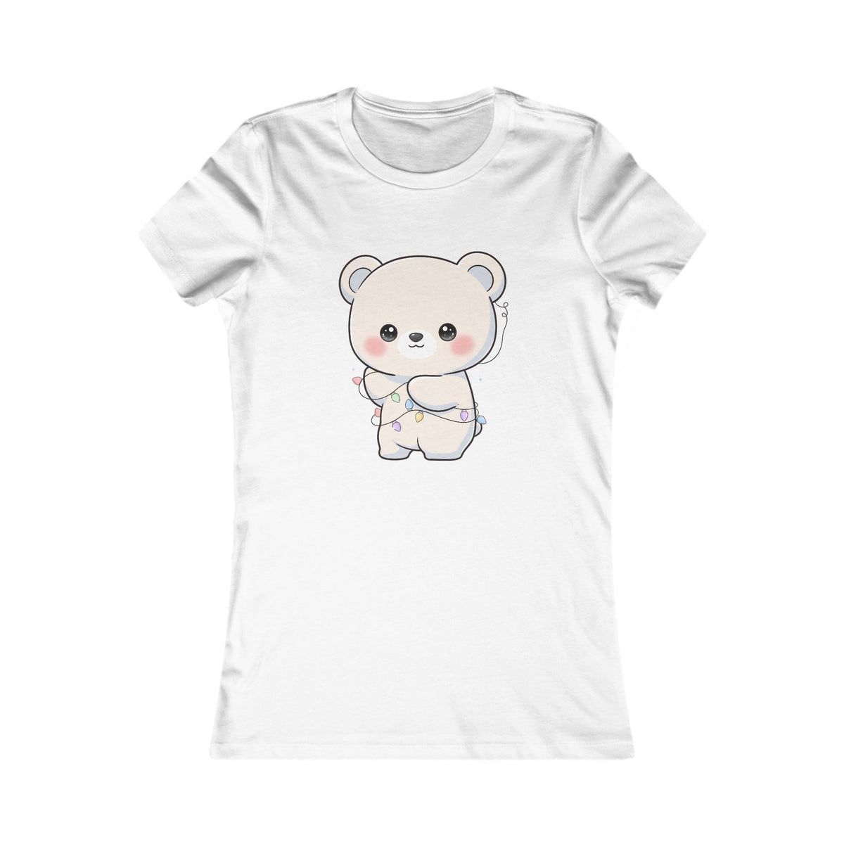 Kawaii Polar Bear Tee for Cute Winter Style