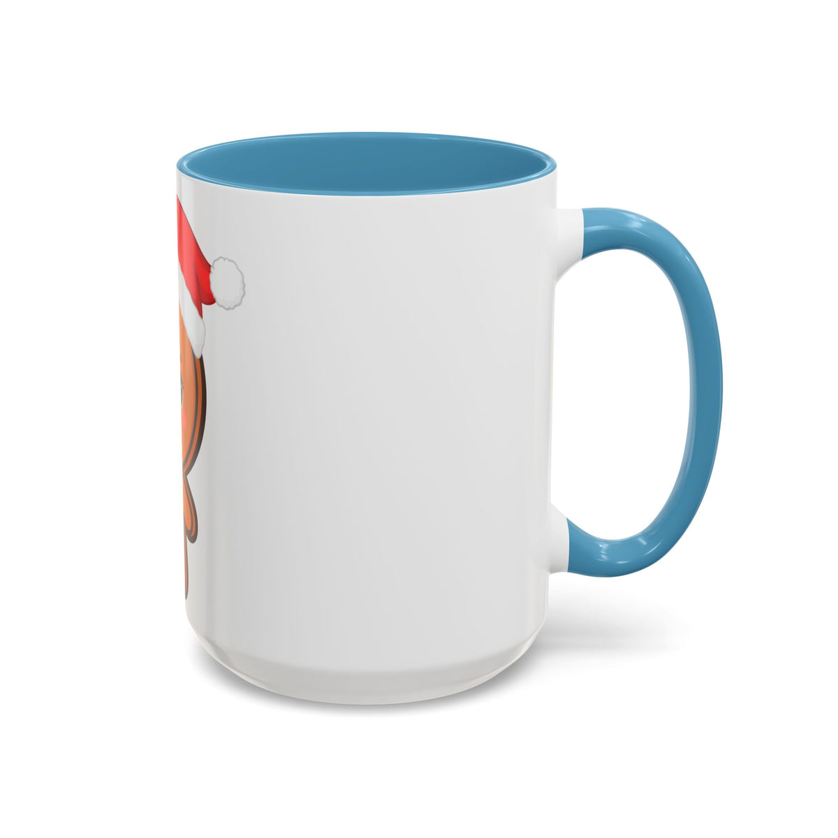 Gingerbread Man Christmas Mug, 11oz or 15oz Accent Coffee Mug