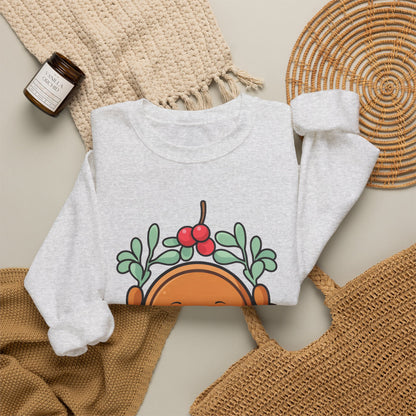 Kawaii Gingerbread Sweatshirt, Cute Christmas Crewneck