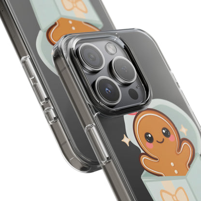 Gingerbread Man Phone Case – Kawaii Holiday Gift