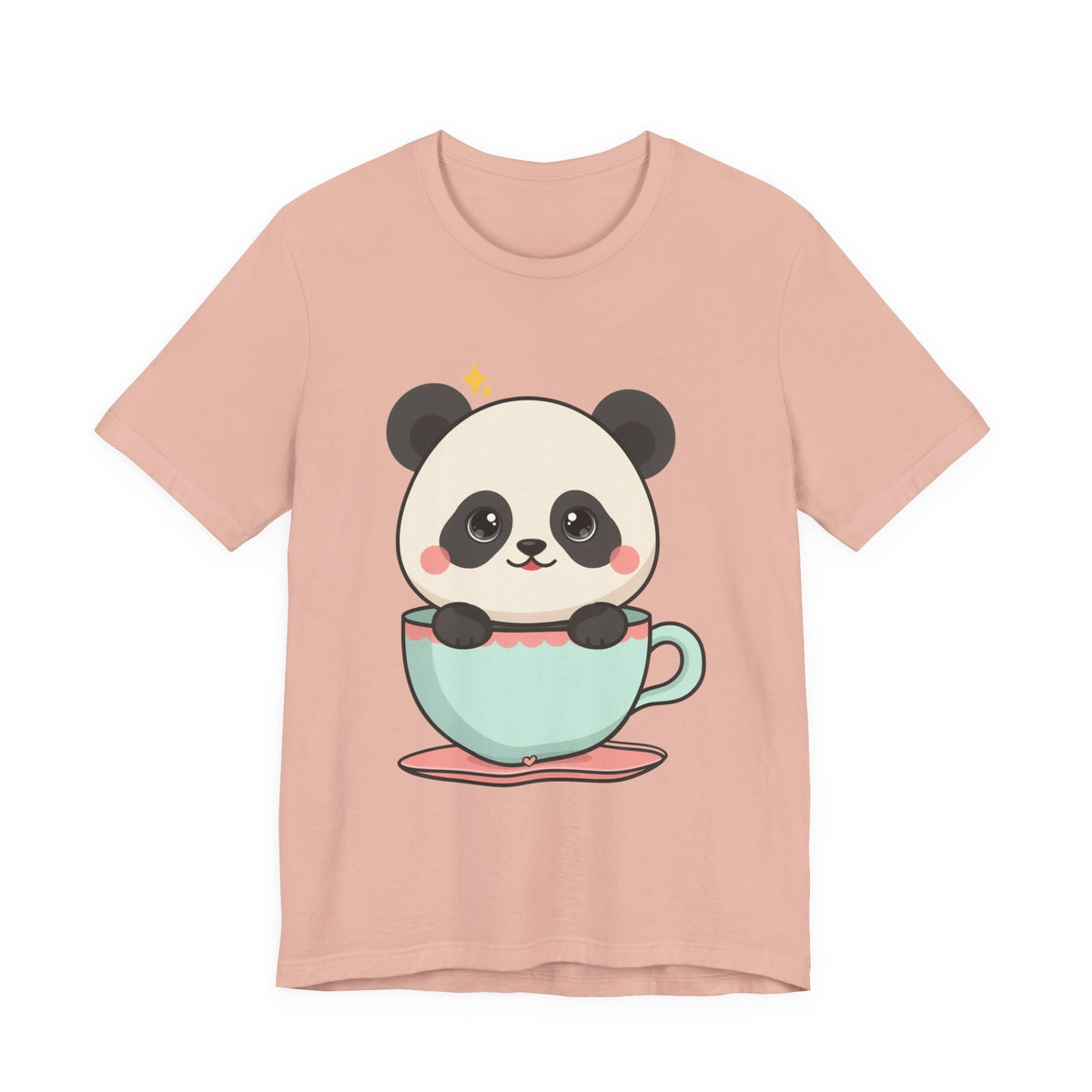 Kawaii Panda T-Shirt, Cute Teacup Panda Tee