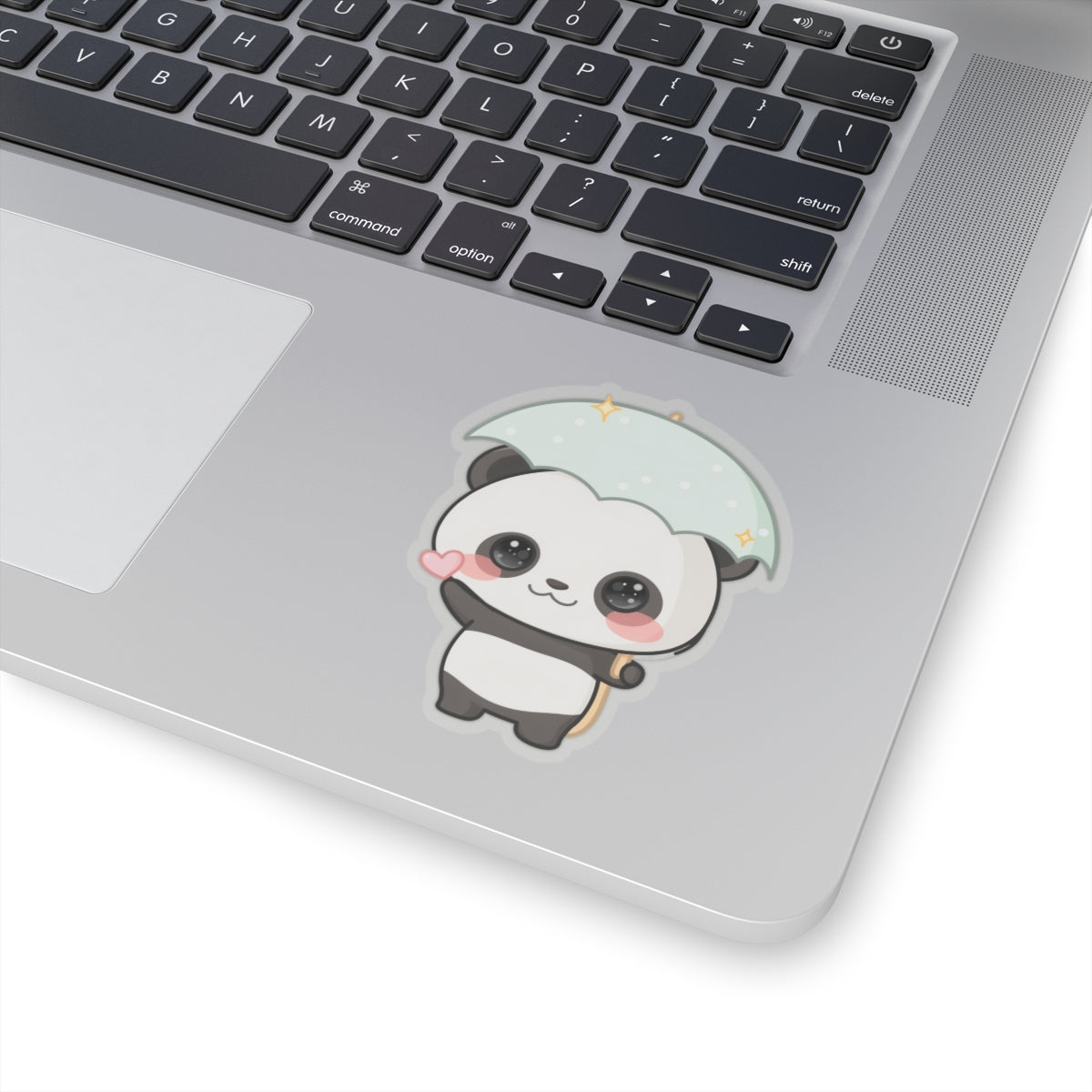 Kawaii Panda Umbrella Sticker for Cute Rainy Day Decor