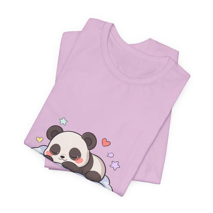 Sleeping Panda T-Shirt, Cute Kawaii Gift for Panda Lovers