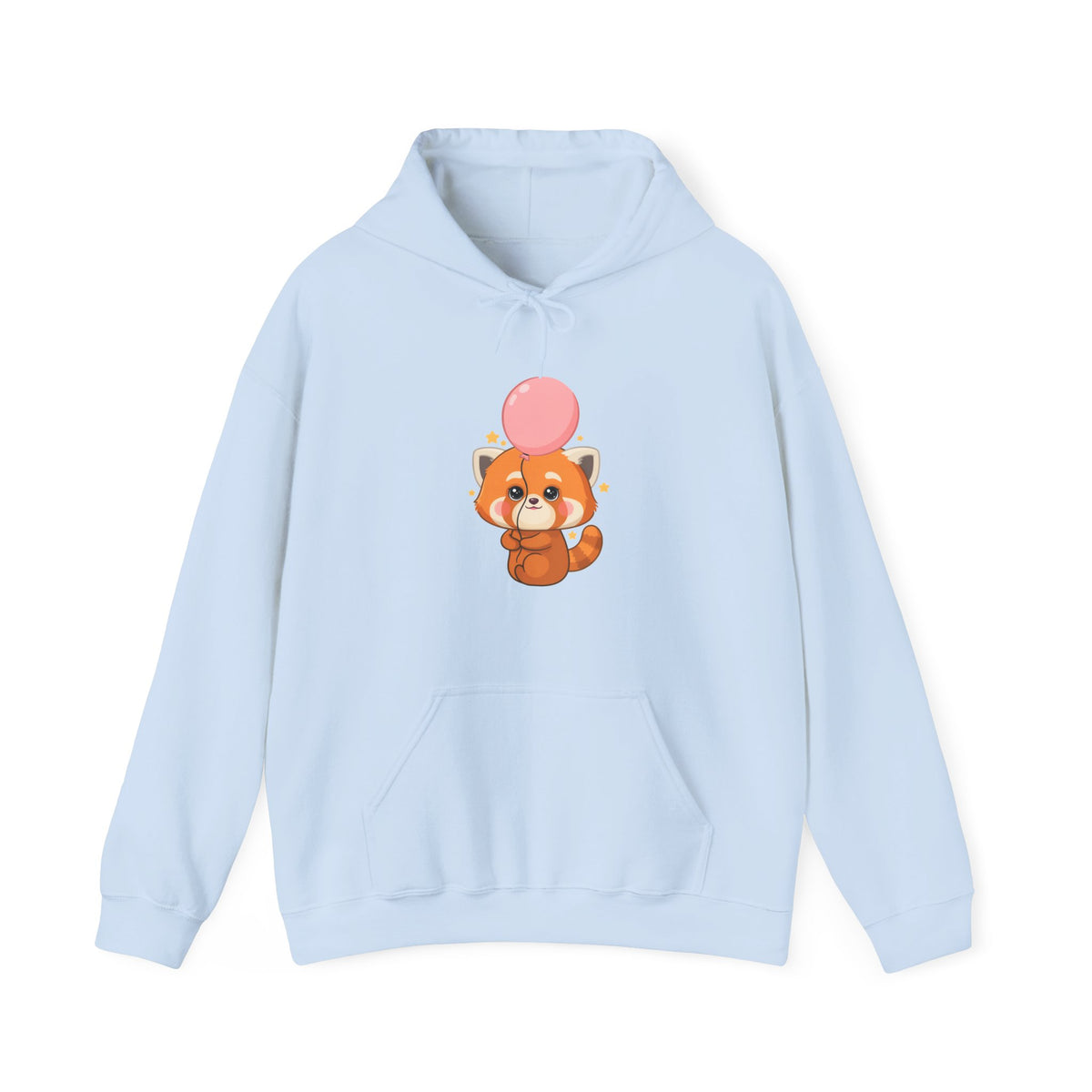 Kawaii Red Panda Hoodie, Cute Balloon Animal Sweatshirt