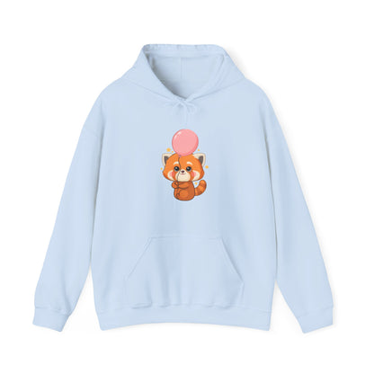 Kawaii Red Panda Hoodie, Cute Balloon Animal Sweatshirt
