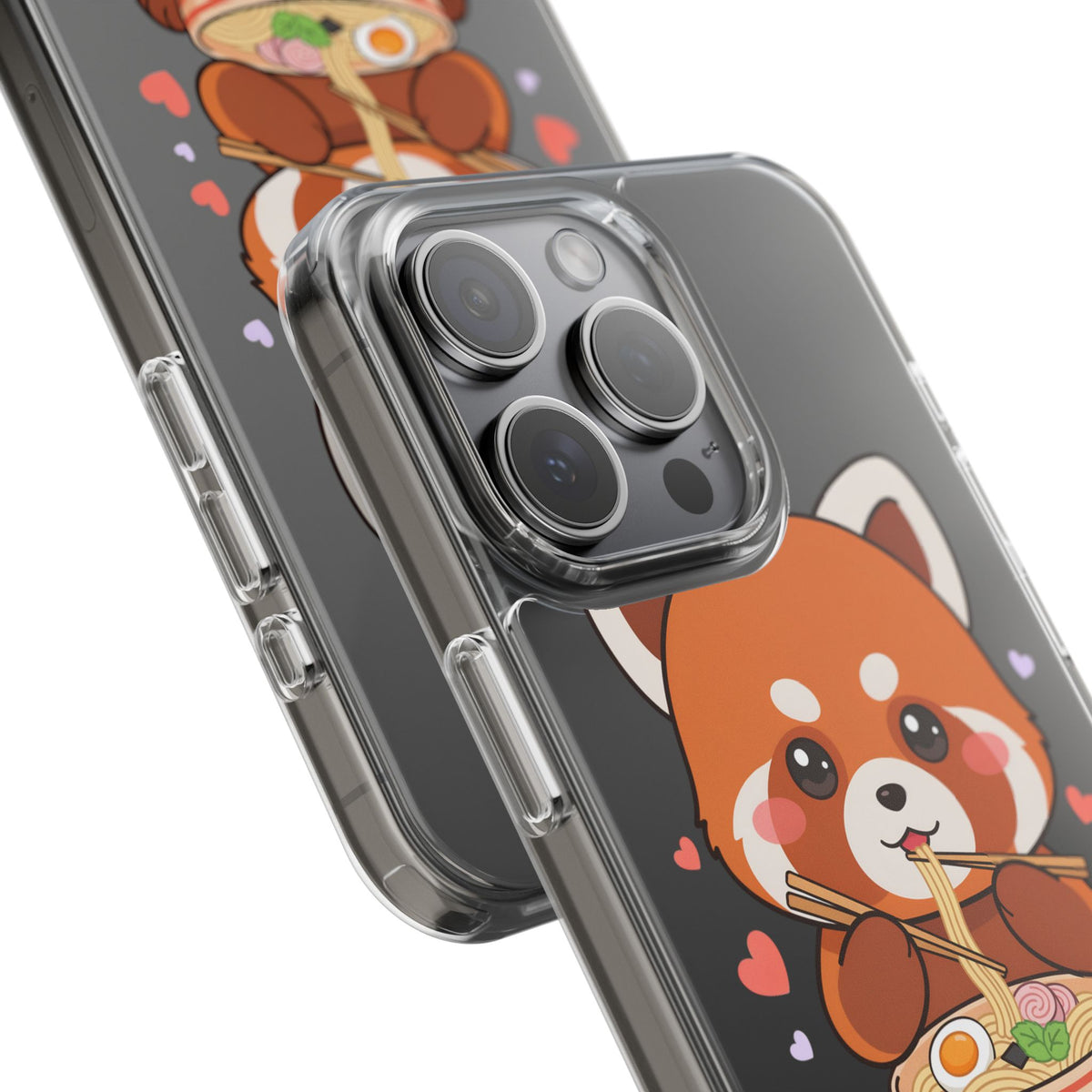 Red Panda Ramen Phone Case – Kawaii Food Lover Gift