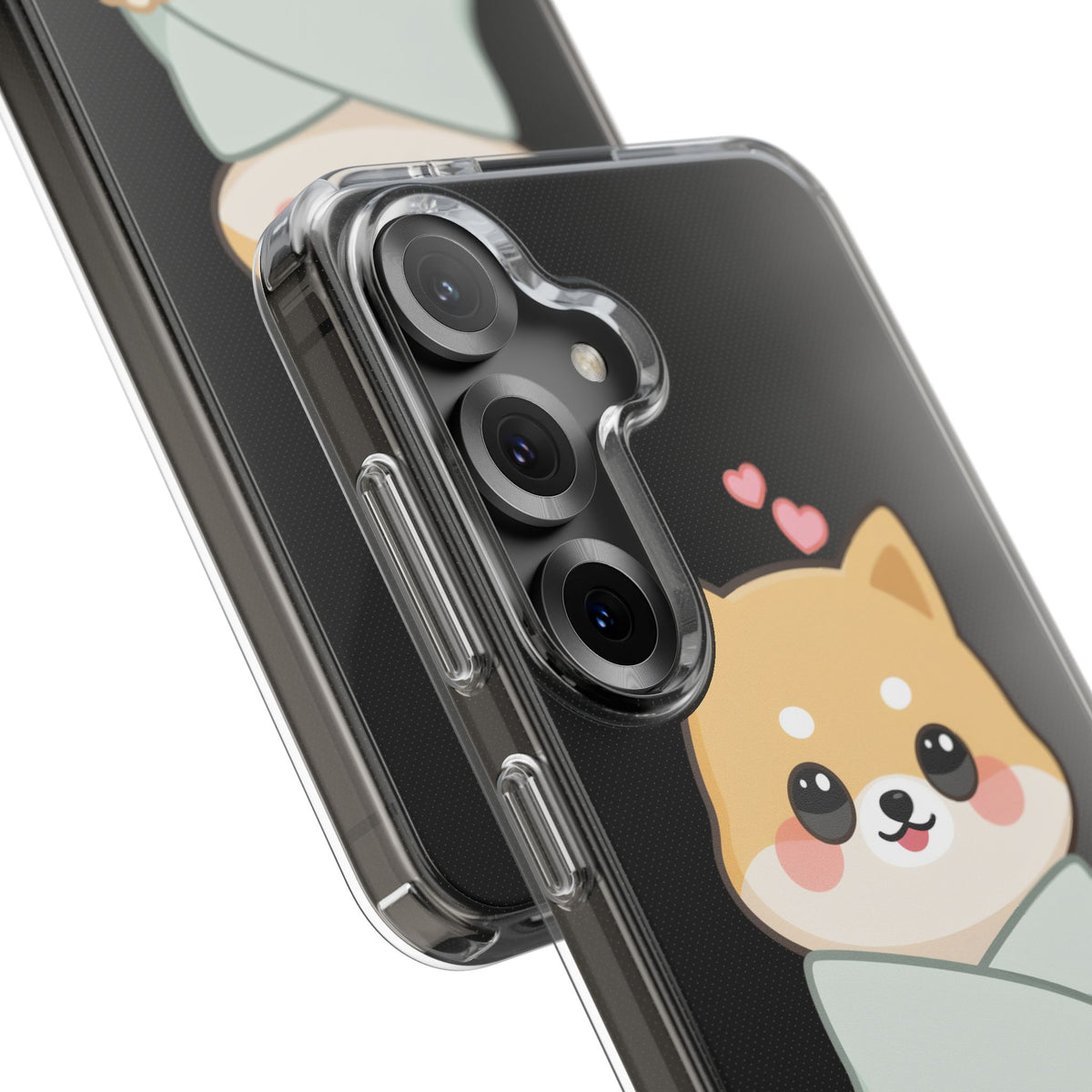Kawaii Shiba Inu Phone Case, Cozy Valentine Gift
