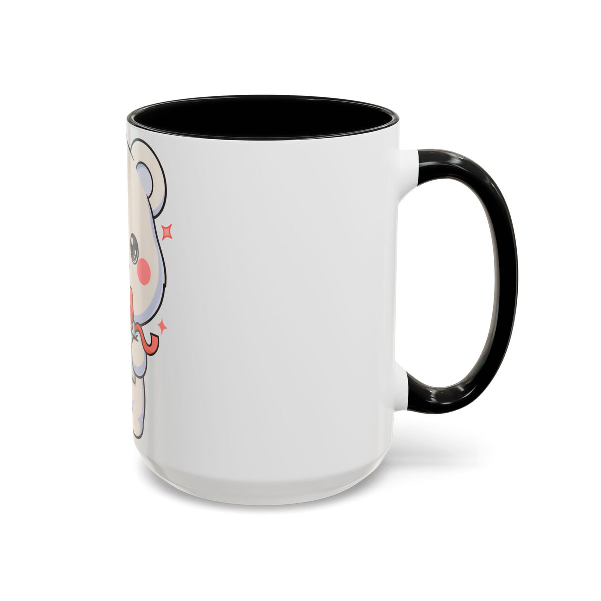 Kawaii Polar Bear Mug, Cute Gift Accent Coffee Mug