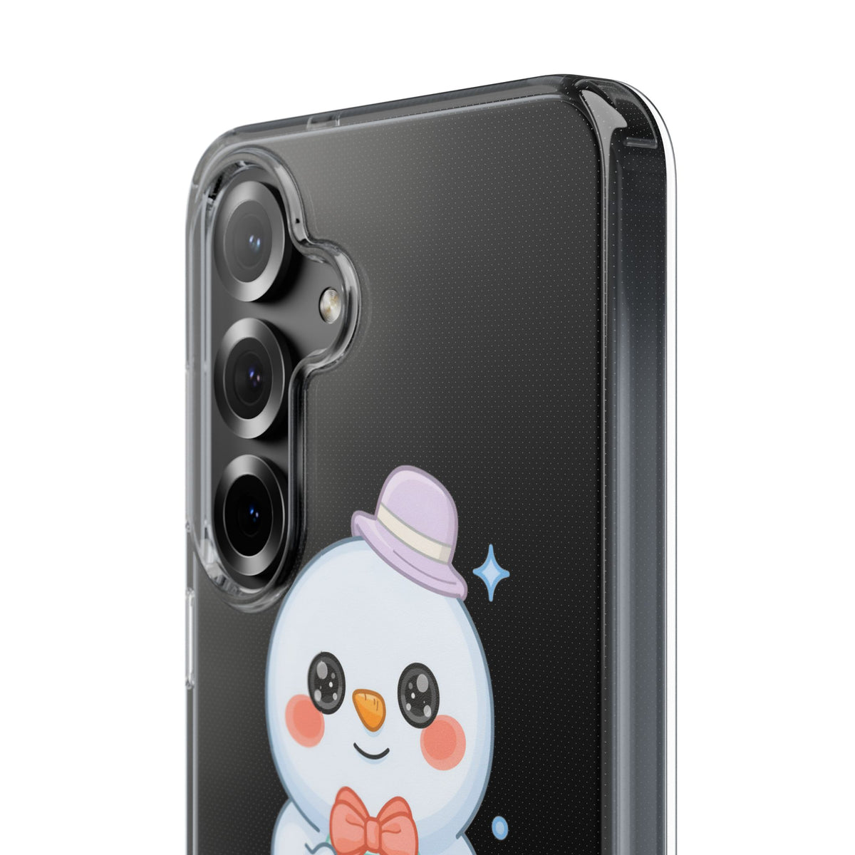 Kawaii Snowman Phone Case for Cheerful Winter Days