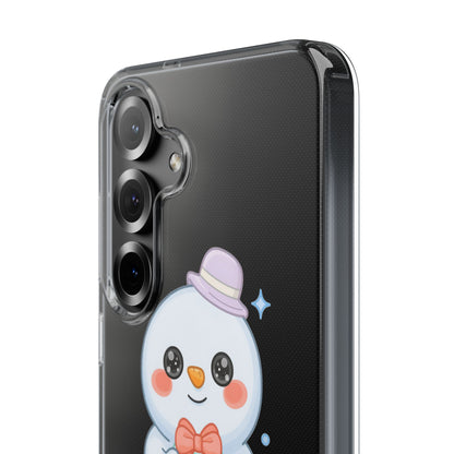 Kawaii Snowman Phone Case for Cheerful Winter Days