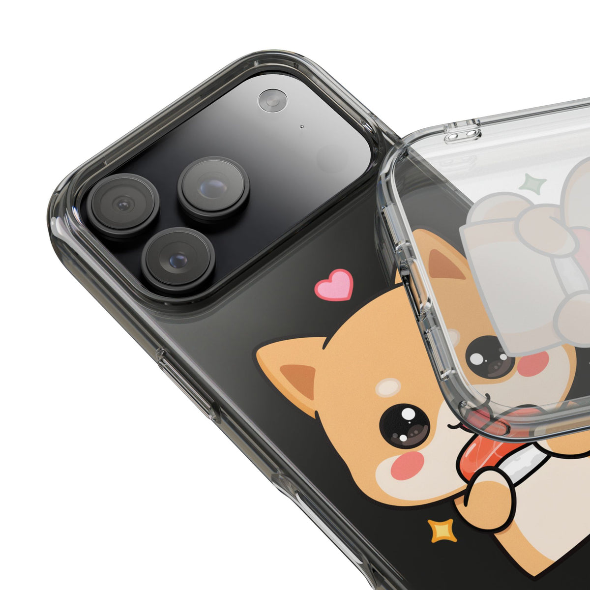 Kawaii Shiba Inu Phone Case for Sushi Lovers