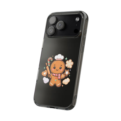 Gingerbread Christmas Phone Case for Holiday Baking Fans