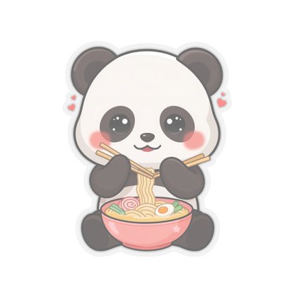 Kawaii Panda Ramen Sticker for Cozy Desk Decor