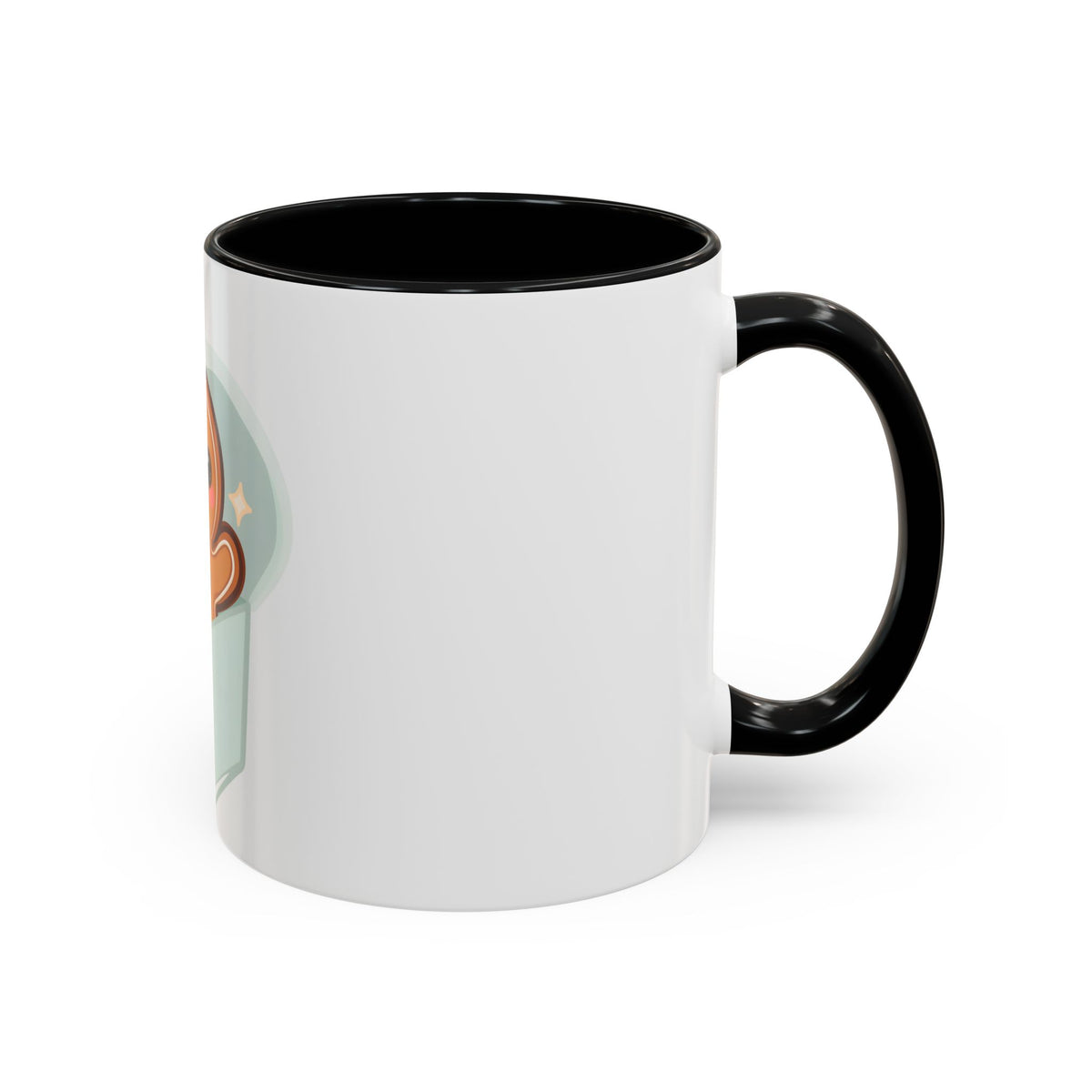 Gingerbread Gift Mug, Cute Holiday Accent Coffee Mug