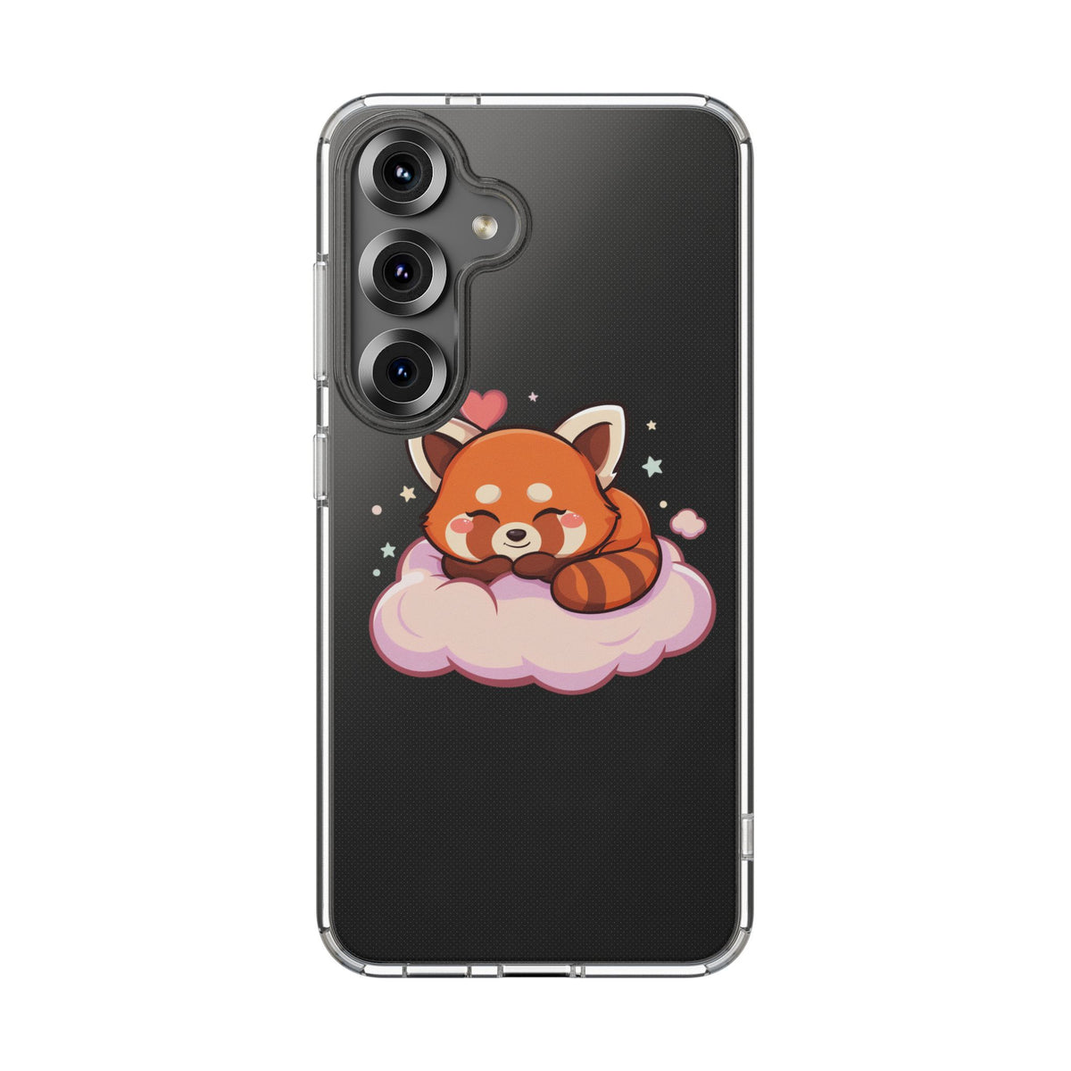 Cute Red Panda Phone Case, Dreamy Kawaii Cloud Art