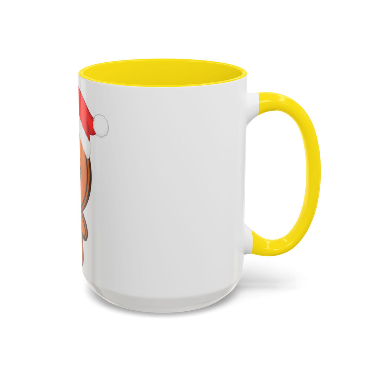 Gingerbread Man Christmas Mug, 11oz or 15oz Accent Coffee Mug