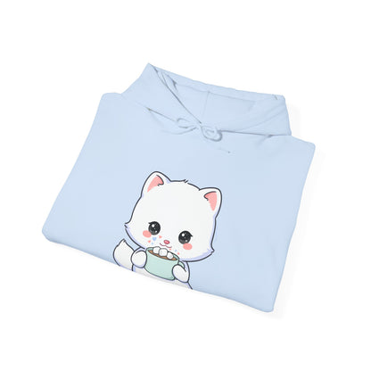 Kawaii Arctic Fox Hoodie for Cozy Cute-Style Fans