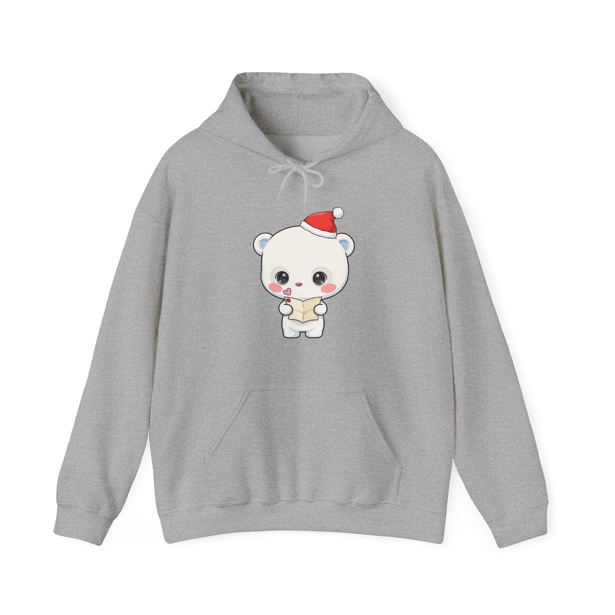 Christmas Polar Bear Hoodie for Cozy Holiday Cheer