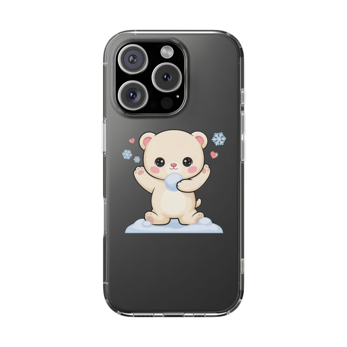Kawaii Polar Bear Phone Case for Cute Animal Fans