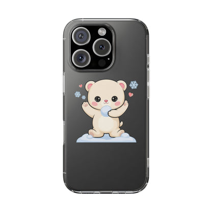 Kawaii Polar Bear Phone Case for Cute Animal Fans