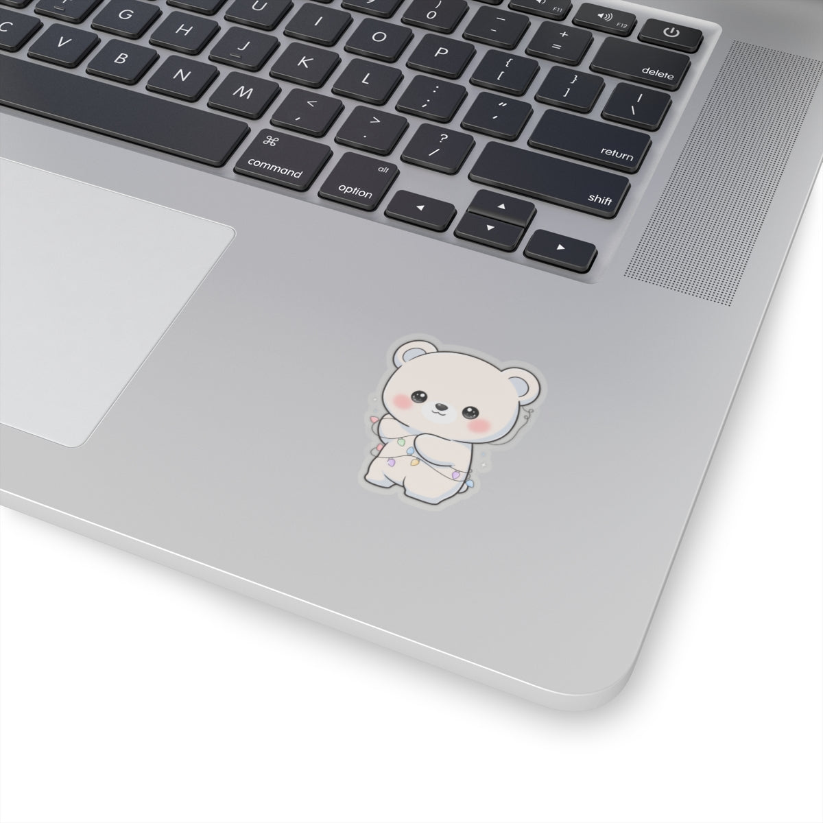 Kawaii Polar Bear Sticker for Cozy Desk Decor