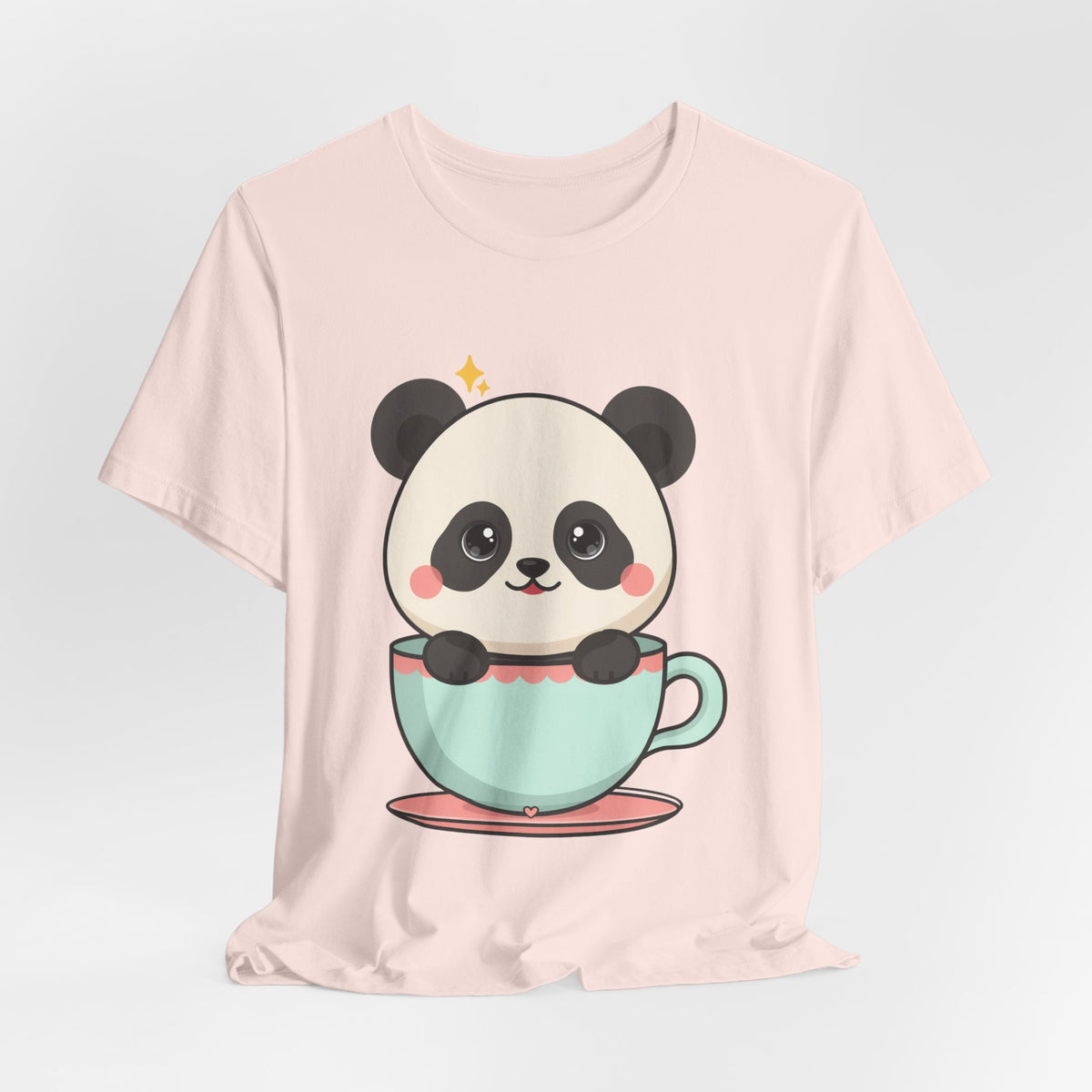 Kawaii Panda T-Shirt, Cute Teacup Panda Tee