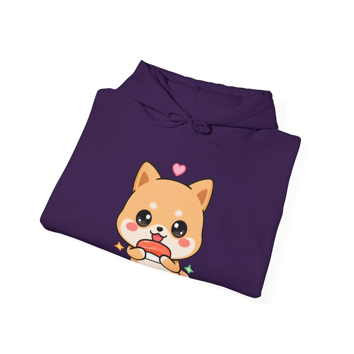 Kawaii Shiba Inu Sushi Hoodie for Dog and Sushi Lovers