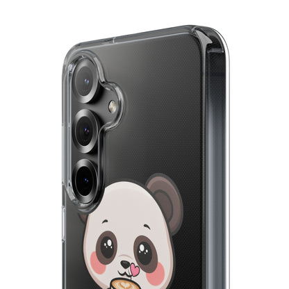 Kawaii Panda Latte Clear Impact-Resistant Case