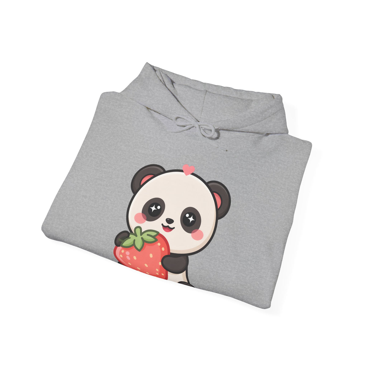 Kawaii Panda Strawberry Hoodie for Cute Style Fans