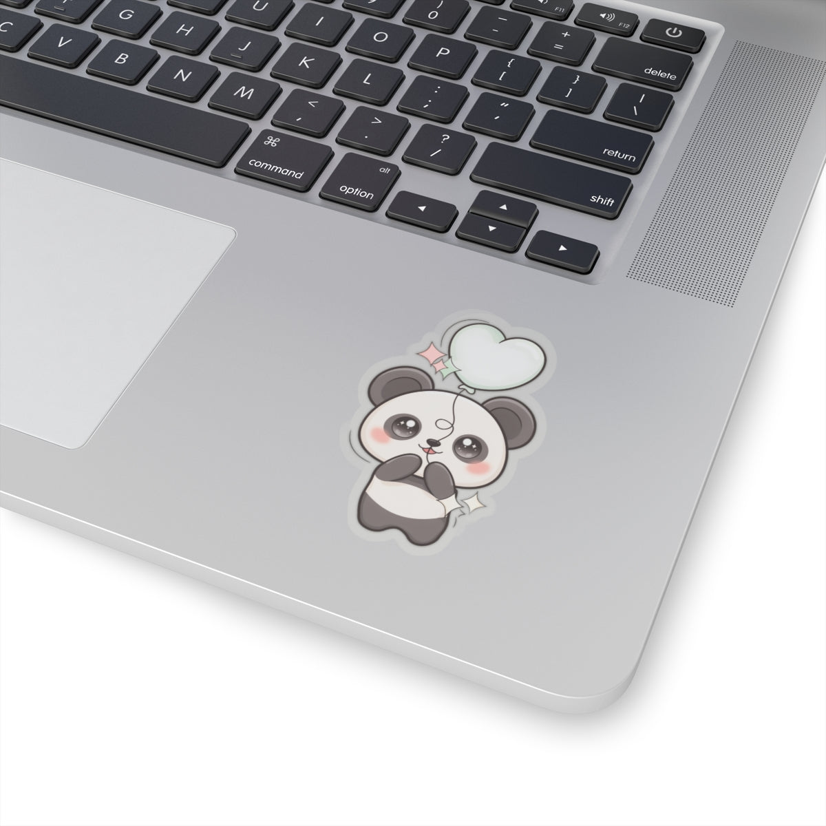 Kawaii Panda Sticker with Balloon for Cute Decor