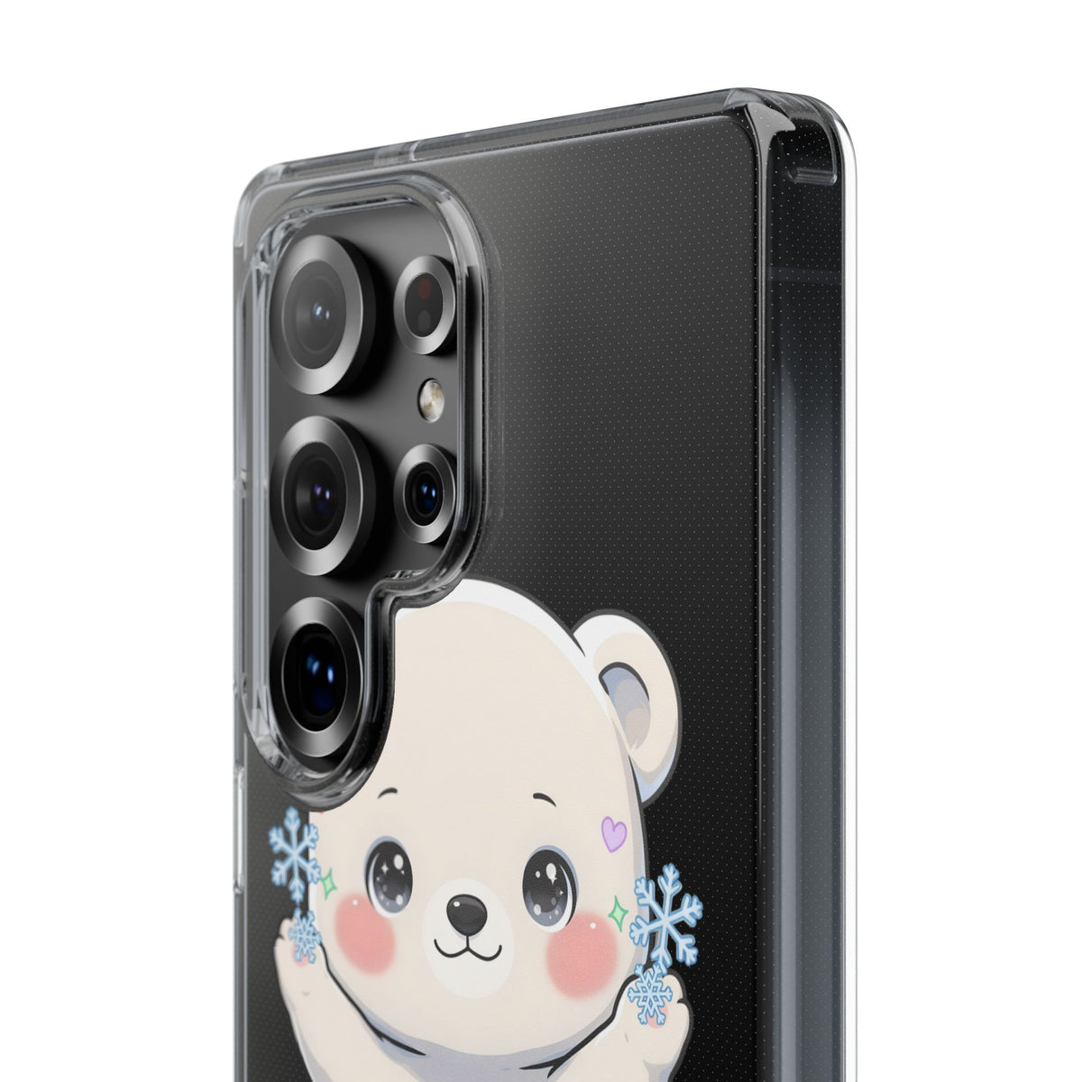 Kawaii Polar Bear Phone Case for a Cozy Winter Gift