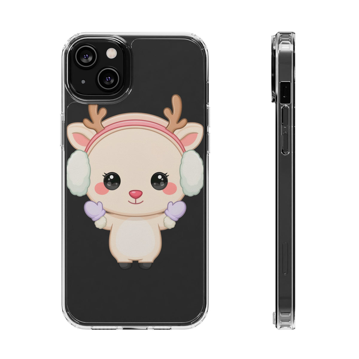 Kawaii Reindeer Phone Case for Cozy Cute Style