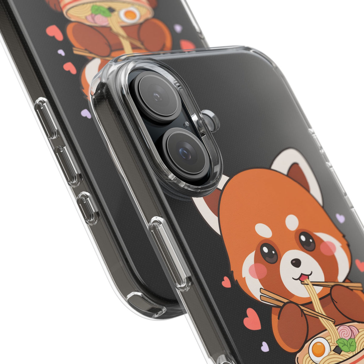 Red Panda Ramen Phone Case – Kawaii Food Lover Gift