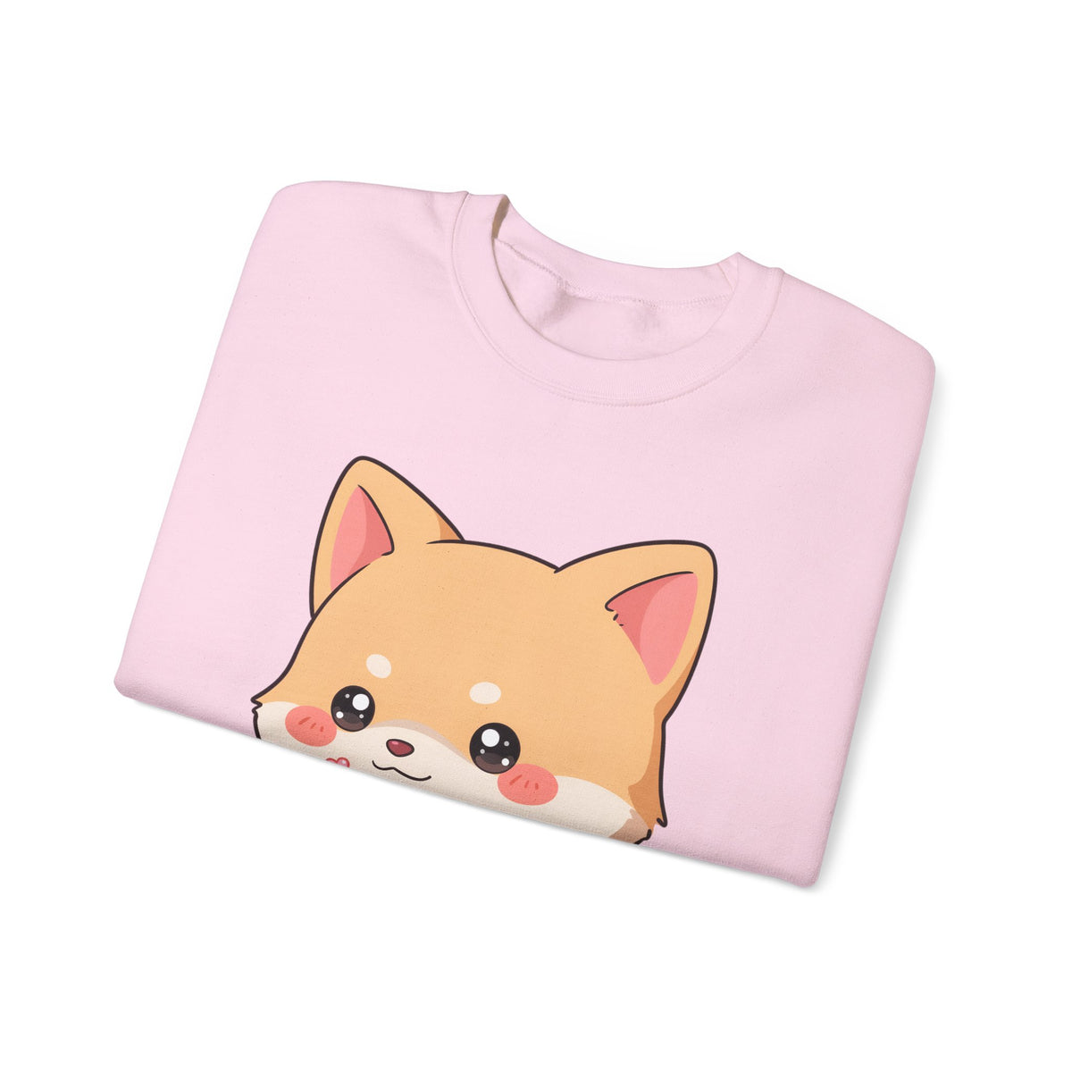 Reading Shiba Inu Sweatshirt, Cute Kawaii Book Lover Gift