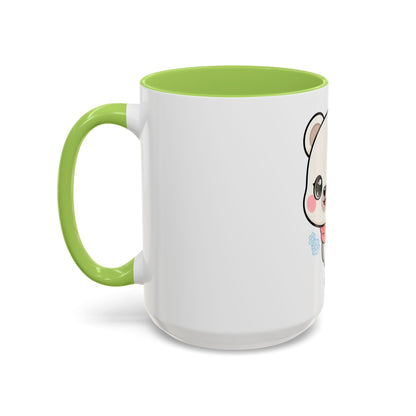 Polar Bear Ice Skating Mug – Cute Accent Coffee Mug