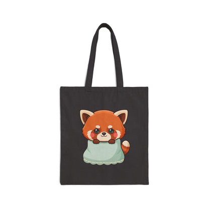 Kawaii Red Panda Tote Bag for Cozy Cute Animal Fans