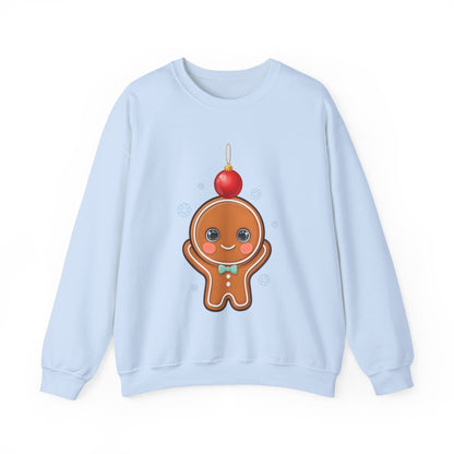 Gingerbread Christmas Sweatshirt, Cute Holiday Crewneck