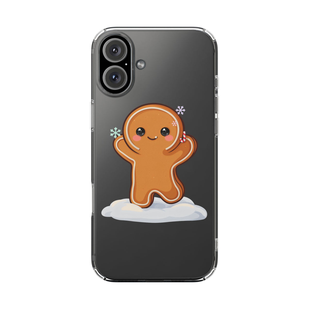 Kawaii Gingerbread Phone Case for Cozy Holiday Fans